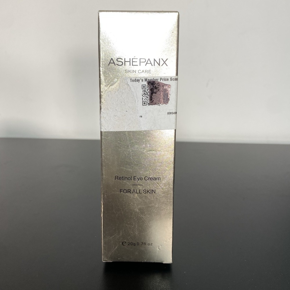 NEW‎ Ashepanx Skincare Retinol Eye Cream for All Skin 0.7oz